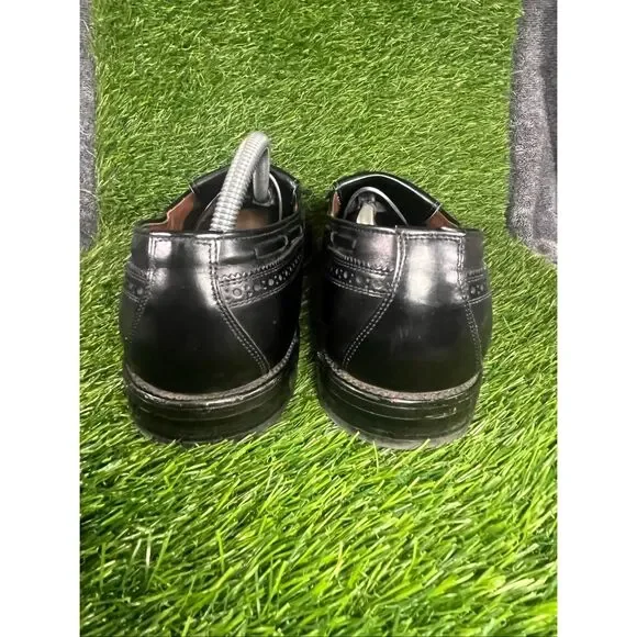 Allen Edmonds Arlington Tassel Loafers Black Leather 10.5 D Made in USA Dress Sh